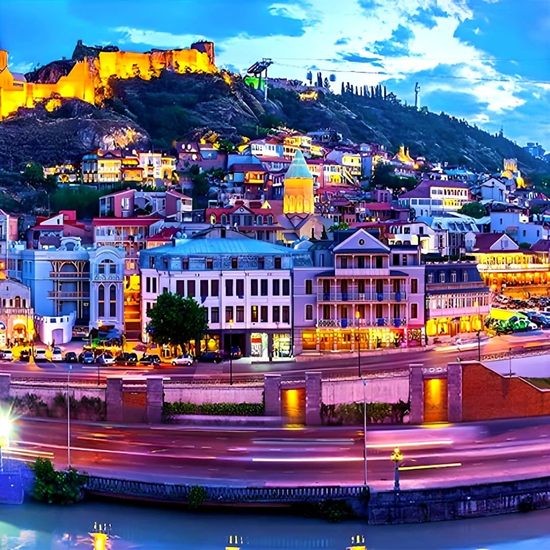 Tbilisi cityscape